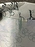Unbranded 100% Polyester Print Silver 3/4 Sleeve Blouse Size XL - photo 7