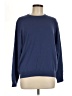 Lands' End Solid Blue Pullover Sweater Size L - photo 1