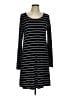 Old Navy Stripes Black Casual Dress Size L - photo 1