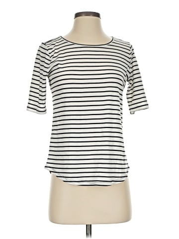 Ann Taylor LOFT 3/4 Sleeve T-Shirt (view 1)