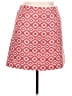 Ann Taylor LOFT Argyle Red Casual Skirt Size 14 - photo 1