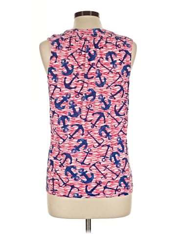 Caribbean Joe Sleeveless Button-Down Shirt (view 2)
