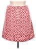 Ann Taylor LOFT Argyle Red Casual Skirt Size 14 - photo 2