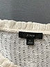 J.Crew 100% Polyester Ivory Short Sleeve Top Size L - photo 7