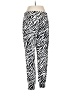CAbi Animal Print Ivory Casual Pants Size M - photo 2
