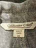 Coldwater Creek 100% Linen Chevron-herringbone Gray Blazer Size 2X - photo 6