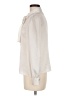 Zara 100% Polyester Ivory Long Sleeve Blouse Size M - photo 5