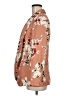Zara Basic 100% Polyester Floral Brown Blazer Size M - photo 5