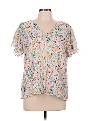 Vince Camuto Short Sleeve Blouse (view 1)