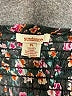 Sundance 100% Silk Floral Black Silk Skirt Size L (petite) - photo 4