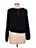 Olive and Oak Black Long Sleeve Top Size L - photo 2