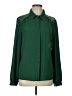 Gianni Bini 100% Polyester Green Long Sleeve Blouse Size L - photo 1