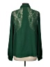 Gianni Bini 100% Polyester Green Long Sleeve Blouse Size L - photo 2