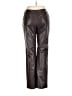 Assorted Brands 100% Leather Brown Leather Pants Size 12 - photo 2
