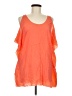 Leilani Orange Sleeveless Blouse Size M (estimated) - photo 1