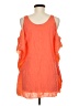 Leilani Orange Sleeveless Blouse Size M (estimated) - photo 2