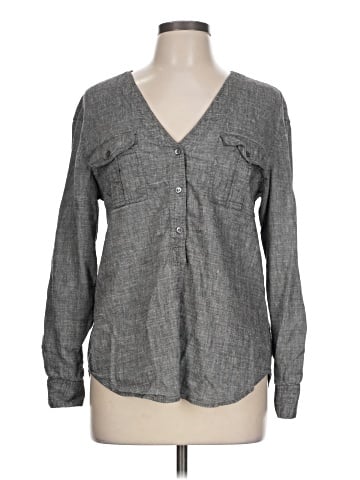Theory Long Sleeve Blouse (view 1)