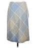 Ann Taylor Argyle Gray Wool Skirt Size 4 - photo 1