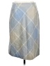 Ann Taylor Argyle Gray Wool Skirt Size 4 - photo 2