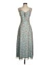 Forever 21 Paisley Blue Casual Dress Size S - photo 1