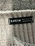 Shein 100% Viscose Silver Sweater Vest Size 4 - photo 7