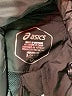 Asics 100% Polyester Solid Black Windbreaker Size M - photo 6