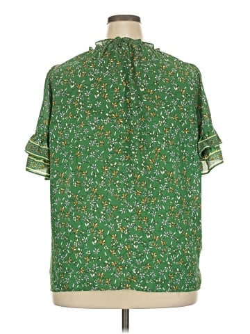 Max Studio Short Sleeve Blouse (view 2)