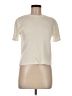 Zara Ivory Short Sleeve Turtleneck Size M - photo 1