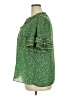Max Studio 100% Polyester Green Short Sleeve Blouse Size 2X - photo 5