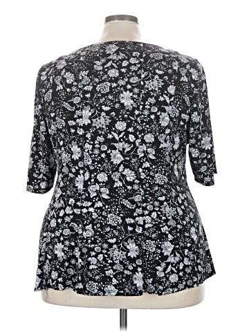 Roz & Ali 3/4 Sleeve Blouse (view 2)