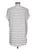 Old Navy Stripes Silver Short Sleeve T-Shirt Size L - photo 2