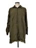 Elan 100% Lyocell Green 3/4 Sleeve Button-Down Shirt Size M - photo 1