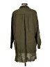 Elan 100% Lyocell Green 3/4 Sleeve Button-Down Shirt Size M - photo 2