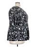 Roz & Ali Black 3/4 Sleeve Blouse Size 3X - photo 4