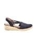 Life Stride Blue Wedges Size 8 1/2 - photo 1