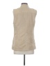 Chico's 100% Polyester Tan Vest Size Med (1) - photo 2