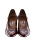 Bally 100% Leather Burgundy Heels Size 6 1/2 - photo 2