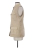 Chico's 100% Polyester Tan Vest Size Med (1) - photo 5
