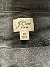 J.Crew Black Denim Jacket Size M - photo 6