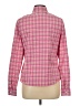 Faconnable Checkered-gingham Pink Long Sleeve Button-Down Shirt Size L - photo 2