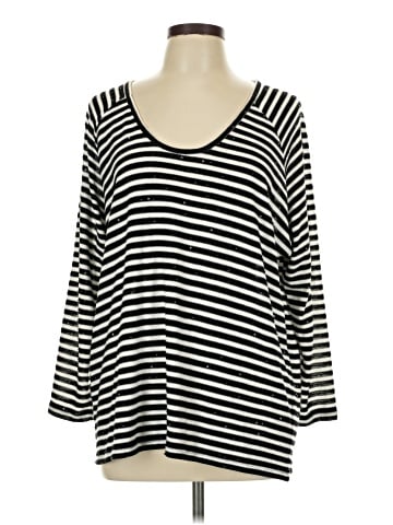 TWO by Vince Camuto 3/4 Sleeve Top (view 1)