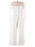 Talbots White Casual Pants Size 20 - photo 1