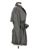 Reiss 100% Lyocell Gray Trenchcoat Size XS - photo 4