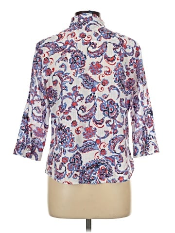 Karen Scott 3/4 Sleeve Blouse (view 2)