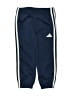 Adidas 100% Polyester Blue Track Pants Size 2T - photo 1