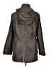 BCBGeneration 100% Polyester Gray Raincoat Size XL - photo 2
