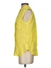 Joe Fresh 100% Silk Yellow Sleeveless Silk Top Size XS - photo 5