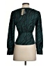 J.Crew 100% Polyester Teal Long Sleeve Blouse Size 00 - photo 2