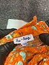 Le Top 100% Cotton Orange Dress 9-12 MO / 12 MO - photo 3