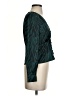 J.Crew 100% Polyester Teal Long Sleeve Blouse Size 00 - photo 4